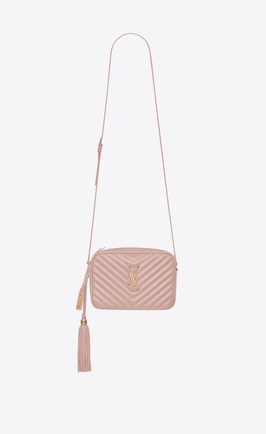 LOU camera bag in matelassé leather